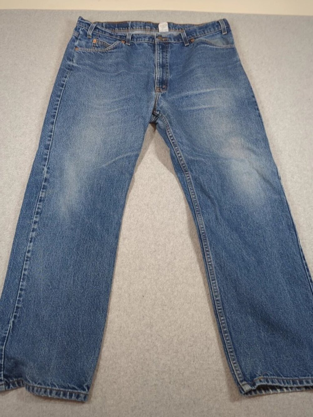Vintage 90s Levi's 505 Jeans Men's 40x30 (Actual 38x29) Orange Tab Straight Leg